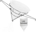 Cleaner Syrup, Better Filtration – Stainless Steel Cone Filter Holder by CuisineReady