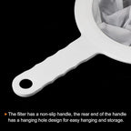PATIKIL 9"x6" Food Filter Strainer, 400 Mesh Kitchen Mesh Filters Strainers - Image 3