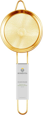 Homestia Fine Mesh Strainer for Kitchen, 304 Stainless Steel Sieve Sifters - Image 8