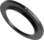 40.5-52mm Metal Step-Up Ring Adapter Compatible by Unknown