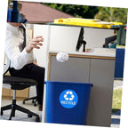 NUOBESTY 8pcs Recycle Sticker for Trash Can Waste Sorting Decals PVC Material - Image 4