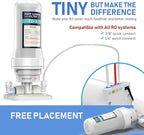 Frizzlife TD-3 Inline Water Filter, Fast Replacement Post Water Filter Removes - Image 5