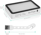 4-Pack -EF-2 86880 Exhaust Vacuum HEPA Filters - Image 3