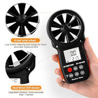 BTMETER Digital Anemometer Barometer Handheld, - Image 3