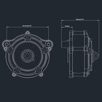 Air Filter Cleaner for Harley Davidson Softail Touring Street Road King Glide - Image 6