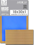 18x30x1 Air Filter Comparable to MPR 100 Basic Economy Furnace Filters by AIRXFILTERSWICKEDCLEANAIR