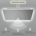 Illuminated LED Bathroom Mirror，Smart Lighted Bathroom Mirror - Image 5