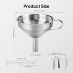 ELEGOO 3D Stainless Steel Funnel, Metal Funnel - Image 7