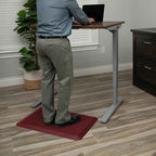NewLife by GelPro Anti-Fatigue Designer Comfort Kitchen Floor Mat, Leather