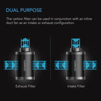 AC Infinity Air Carbon Filter 10" - Image 5