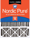 Nordic Pure 20x25x5 Lennox X6673 X6675 Replacement AC Filter MERV 15 + Carbon 1 by NordicPure