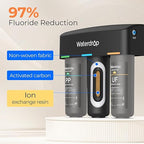 Waterdrop WD-TSA-UF 0.01 μm Ultra Filtration Under Sink Water Filter, Under - Image 9