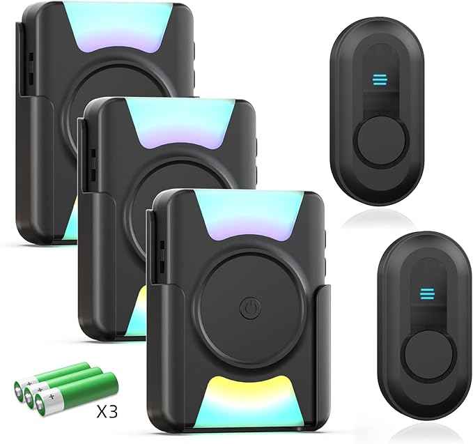 CallToU Hearing Impaired Doorbell 1000ft Wireless Doorbells