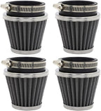 4x 54MM Air POD Filters For Kawasaki KZ KZ750 KZ1000 KZ1100 GPZ750 ZX900 Suzuki by JIK