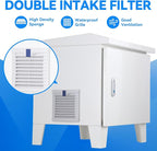 Pond Aerator Weatherproof Outdoor Cabinet, 20.8”×16.9”×20.8” - Image 8