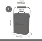 Kitchen Craft Living Nostalgia Vintage Blue Compost Bin LNCOMPBLU - Image 7