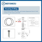 R172223 Housing O-Ring for Pentair Pool Spa Filter & Leaf Trap Parts R172240 - Image 2