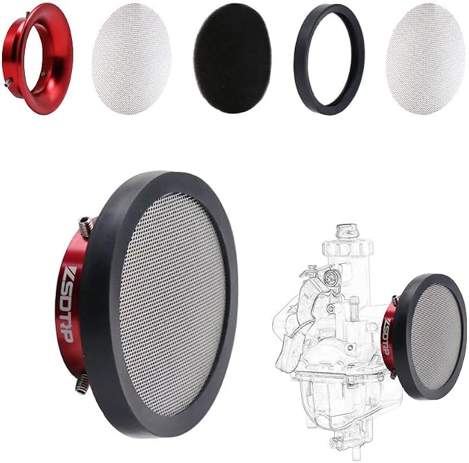 Carburetor Carb 40mm Velocity Stack Air Filter Cleaner Modified Trumpet by ZSDTRP