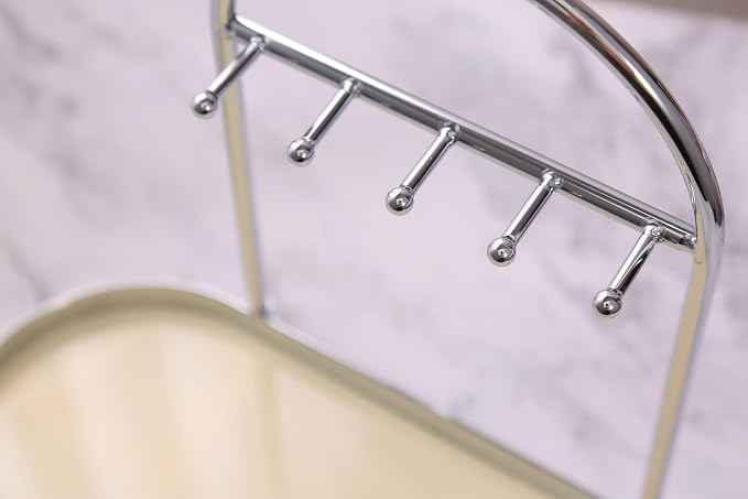 Shinpuru Metal Jewelry Organizer Stand & Key Holder Tray