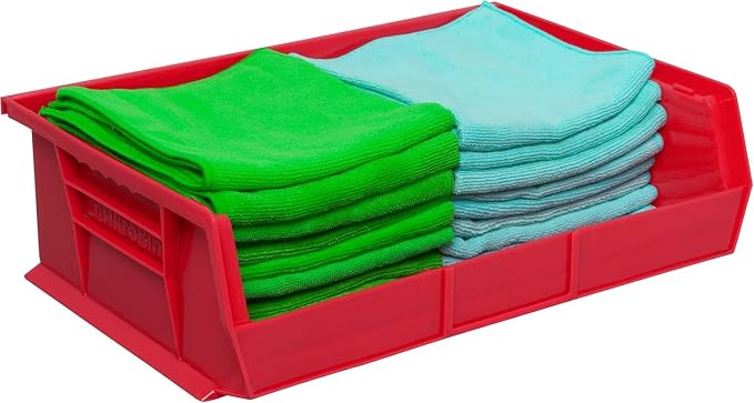 Akro-Mils 30255 AkroBins Plastic Storage Bins, Space-Saving Stackable Bins - Image 9