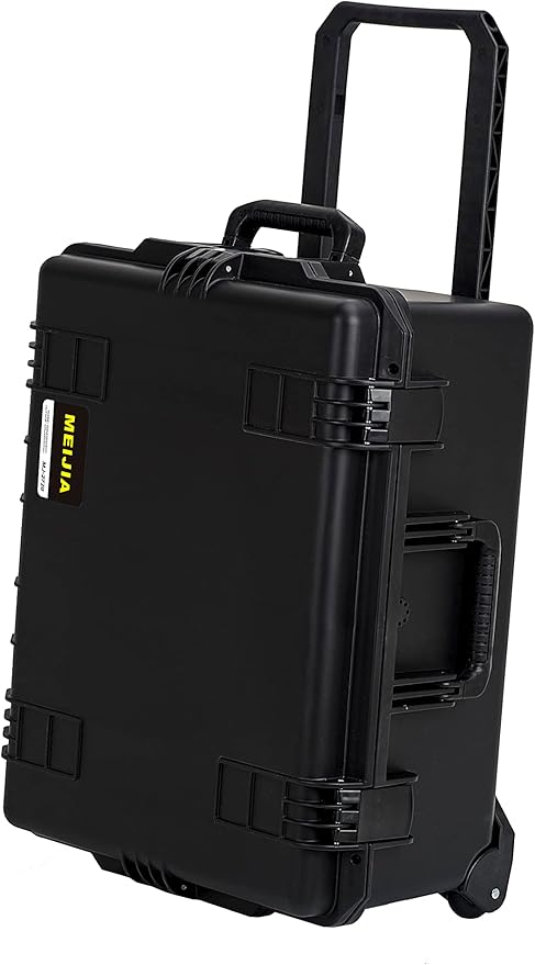 MEIJIA Portable All Weather Premium Rolling Wheels Waterproof Hard Compact by MEIJIA