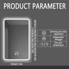 Backlit LED Illuminated Bathroom Mirror - Image 2