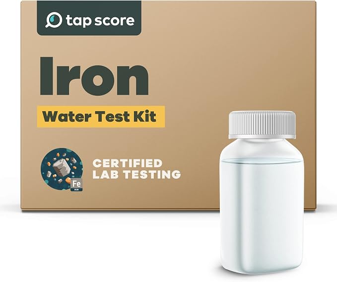 Tap Score Iron in Water Test Kit | Well or City | Full Report | EPA ...