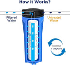 Membrane Solutions Grooved Sediment Water Filter Cartridge, 0.5 Micron Whole - Image 8