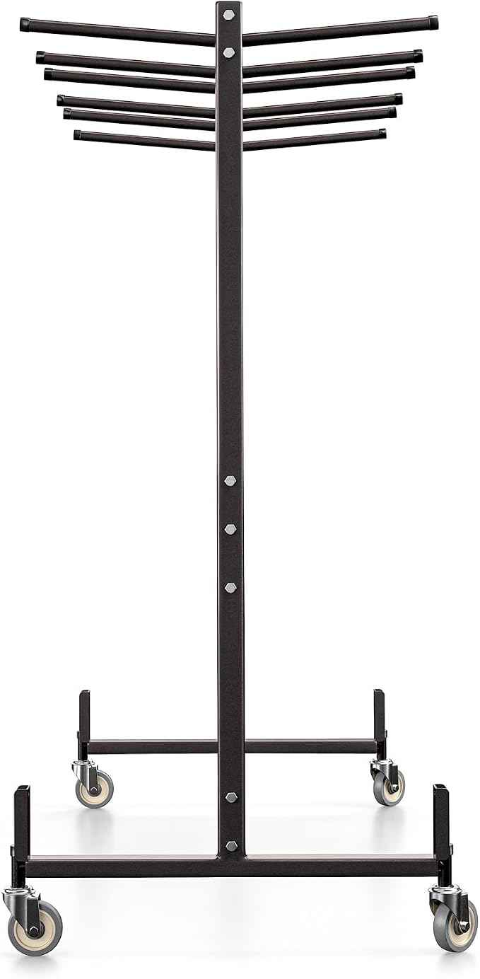 OEF Furnishings OEF42 Series Folding Table & Chair Cart, Heavy Duty Industrial