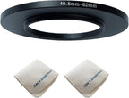 40.5mm Lens to 62mm Camera Lens Adapter 40.5mm to 62mm Step Up Ring Adapter Ring by SKYZHENG