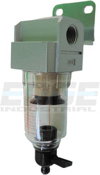 COMPRESSED AIR IN-LINE MINI PARTICULATE FILTER / WATER TRAP, 1/4" NPT, 5 MICRON - Image 2