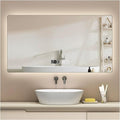 Backlit LED Illuminated Bathroom Mirror by Unknown