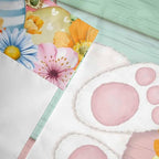 Easter Curtain Valances for Windows, Kitchen Valance Window Treatment, Spring - Image 6