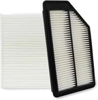 Cabin & Engine Air Filter kit for Honda Odyssey 3.5L Replaces 17220-RV0-A00 by SUPLABEL