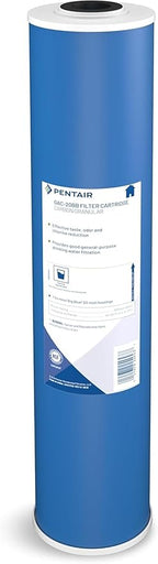 Pentair Pentek GAC-20BB Big Blue Carbon Water Filter, Heavy Duty Granular by PENTAIRPENTEK