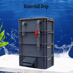 GRRICEPL Fish Tank Filter Box, Waterfall Bio-Filtration Aquarium, Turtle Tank - Image 2