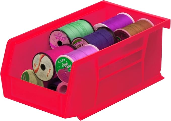 Akro-Mils 30220 AkroBins Plastic Storage Bins, Space-Saving Stackable Bins - Image 9