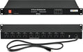 1U Horizontal PDU 19" Rack Mount Power Strip - Surge Protector
