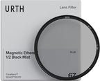 Urth 82mm Magnetic Ethereal Black Mist ½ Diffusion Lens Filter — Cinematic by Urth