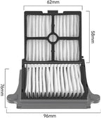 Wet and Dry Vacuum Cleaner Roller Brushes & Filters, Compatible - Image 3