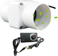 2 Inch 12V Inline Duct Fan 6W Air Vent Fan Booster Pet Indoor Vent Blower by Unknown