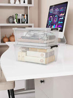 WYT Clear Storage Latch Bins