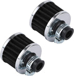 PTNHZ Universal 2 PCS 12mm Auto Cone Mini oil Air Intake Filter Crankcase Vent - Image 2