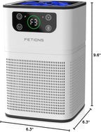 Air Purifiers for Bedroom Home, FETIONS Air Cleaner - Image 10