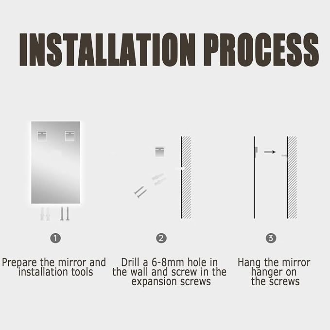 Backlit LED Illuminated Bathroom Mirror - Image 9