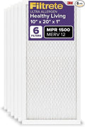 Filtrete 10x20x1 AC Furnace Air Filter, MERV 12, MPR 1500, CERTIFIED asthma & by Filtrete