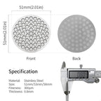 watchget 51mm Espresso Puck Screen Reusable Mesh Coffee Filter 0.8mm Thickness - Image 2