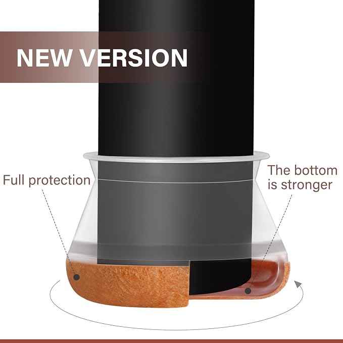 Chair Leg Floor Protectors Round Chair Leg Protectors