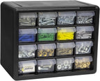 Akro-Mils 16-Drawer Plastic Storage Cabinet | 10-1/2 x 6-1/2 x 8-1/2 Inch | - Image 12