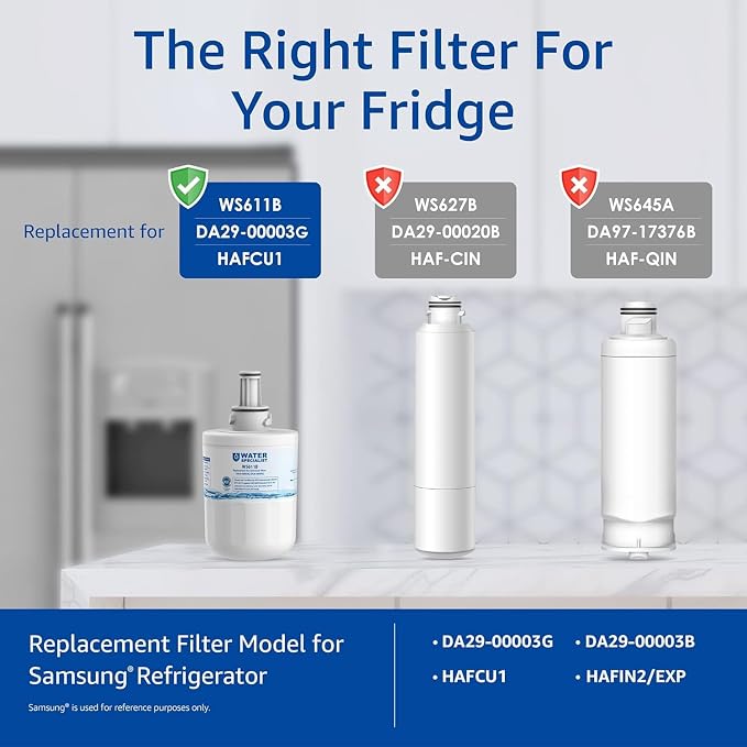 Waterspecialist DA29-00003G Refrigerator Water Filter, Replacement - Image 2